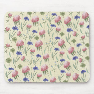 Field of wild flowers mouse mat