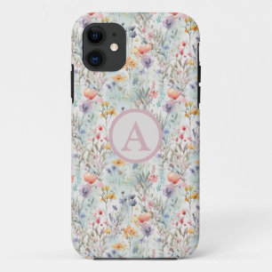 Field of Wildflowers Customisable iPhone 11 Case