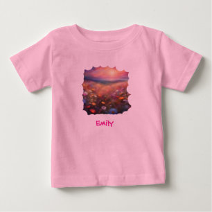 Field of wildflowers Patels colours Baby T-Shirt