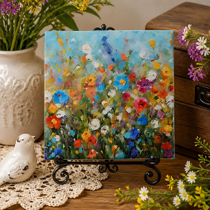 Field of Wildflowers Tile