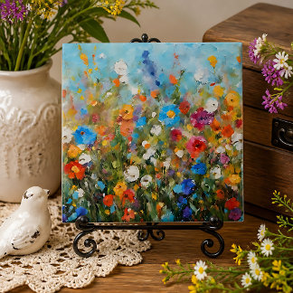 Field of Wildflowers Tile