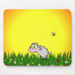 Field Sheep Mouse Mat