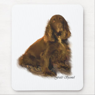 Field Spaniel Art Gifts Mouse Mat