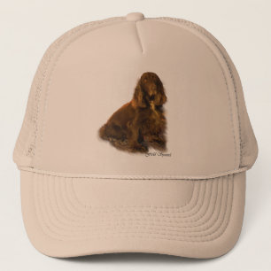 Field Spaniel Art Gifts Trucker Hat