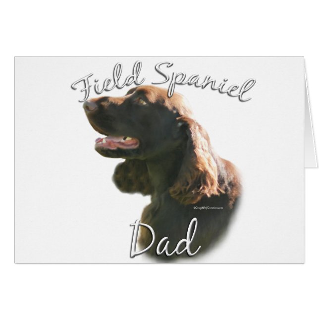 Field Spaniel Dad 2 (Front Horizontal)