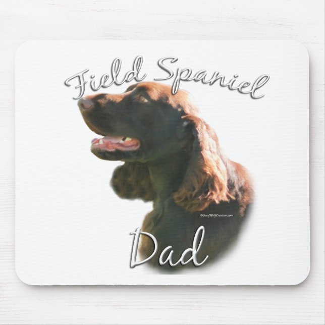 Field Spaniel Dad 2 Mouse Mat (Front)