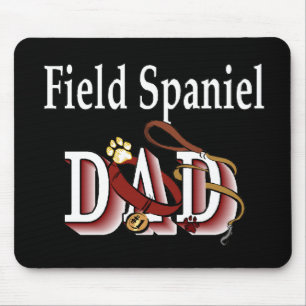 Field Spaniel Dad Gifts Mouse Mat