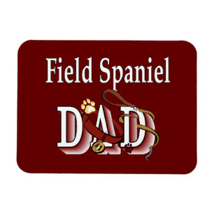 Field Spaniel Dad Magnet