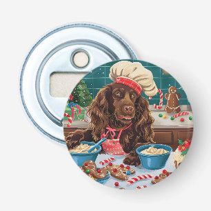 Field Spaniel Holiday Baking: Festive Christmas Bottle Opener
