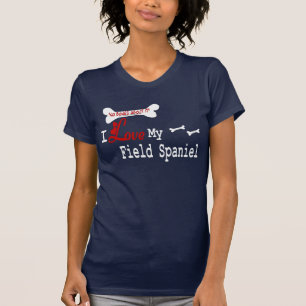 Field Spaniel (I Love) Apparel T-Shirt