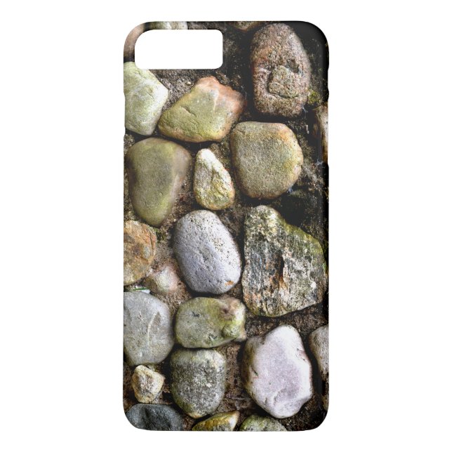 Field Stone, rocks, distressed stone, rustic stone Case-Mate iPhone Case (Back)
