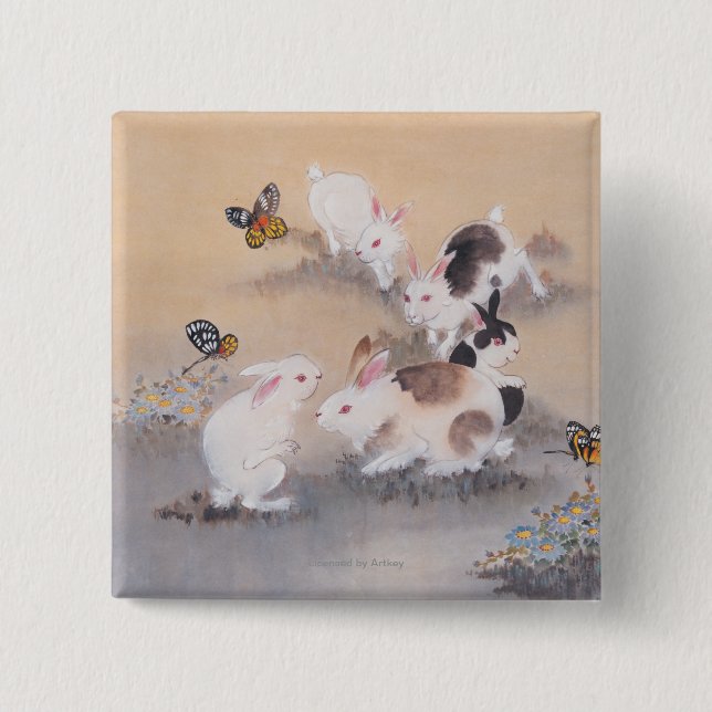 Field Trip 15 Cm Square Badge (Front)