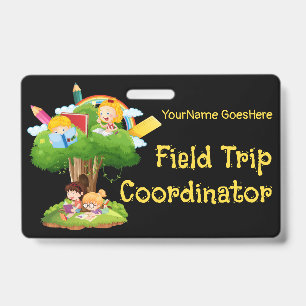 Field Trip Coordinator ID Badge