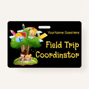 Field Trip Coordinator ID Badge