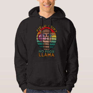 Field Trip No Prob Llama Field Day Vibes Sunglasse Hoodie