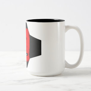 FIELD WARRIORS Legacy Football Team Two-Tone Coffee Mug