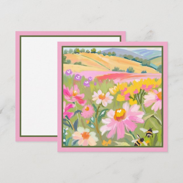 Field with Bees (Front/Back)