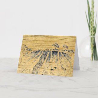 Field with Crows by Alexandra Cook aka Linandara Holiday Card