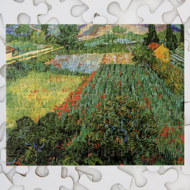 Field with Poppies by Vincent van Gogh Jigsaw Puzzle (Creator Uploaded)