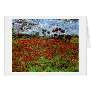 Field with Poppies Van Gogh Fine Art