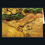 Field with Two Rabbits by Vincent van Gogh<br><div class="desc">Field with Two Rabbits by Vincent van Gogh is a vintage fine art post impressionism landscape nature painting. Two rabbits are in a farm field with trees and bushes. Late summer with golden yellow grass in the meadows. About the artist: Vincent Willem van Gogh (1853 -1890) was one of the...</div>