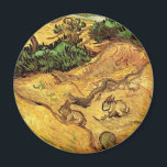 Field with Two Rabbits by Vincent van Gogh Magnet<br><div class="desc">Field with Two Rabbits by Vincent van Gogh is a vintage fine art post impressionism landscape nature painting. Two rabbits are in a farm field with trees and bushes. Late summer with golden yellow grass in the meadows. About the artist: Vincent Willem van Gogh (1853 -1890) was one of the...</div>