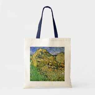 Field with Wheat Stacks by Vincent van Gogh Tote Bag
