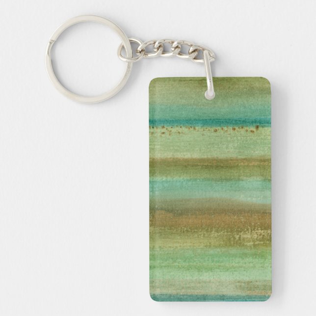 Fields in Spring I Key Ring (Front)