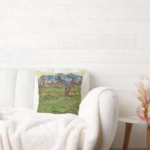 Fields near the Alpilles Vincent van Gogh Cushion