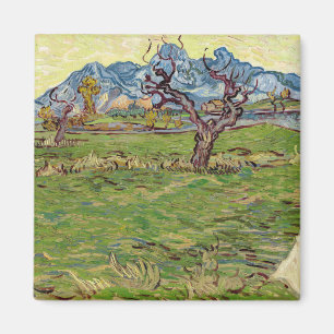 Fields near the Alpilles Vincent van Gogh Magnet