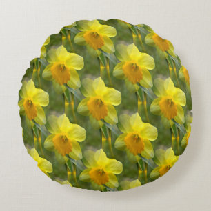 Fields of Daffodils.... Round Cushion