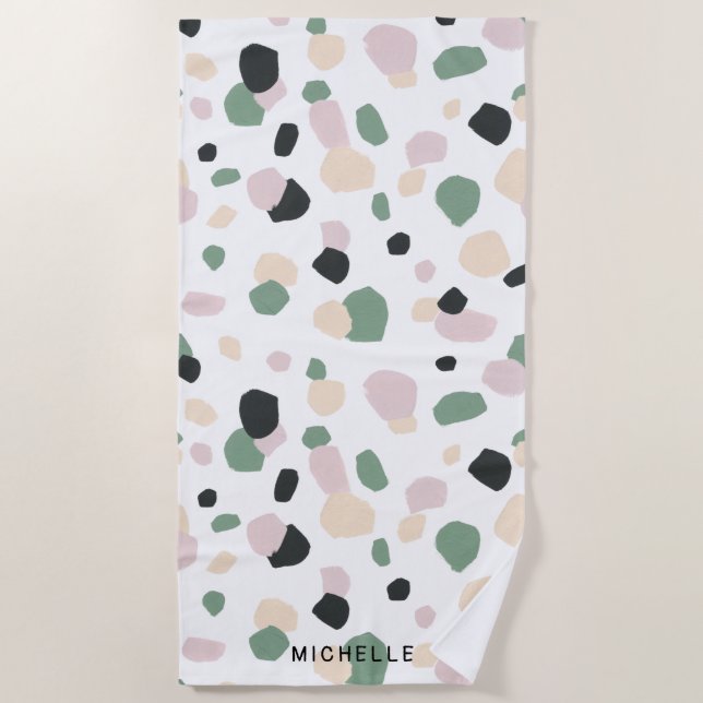 Fields of Dreams | Monogram Beach Towel (Front)