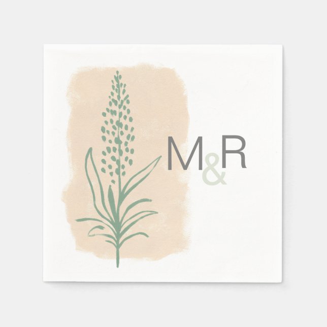 Fields of Dreams | Personalised Paper Napkin (Front)