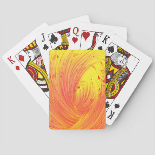 Fields of golden fire  playing cards