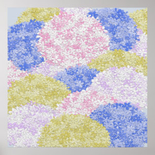 Fields Of Hydrangeas Print