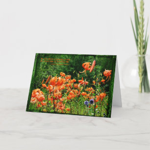 Fields of Lilies Card