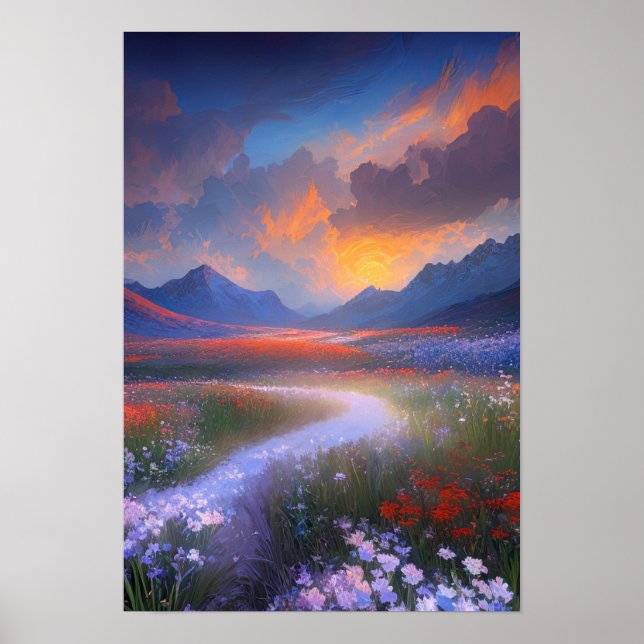 Fields of Radiant Splendour Poster (Front)