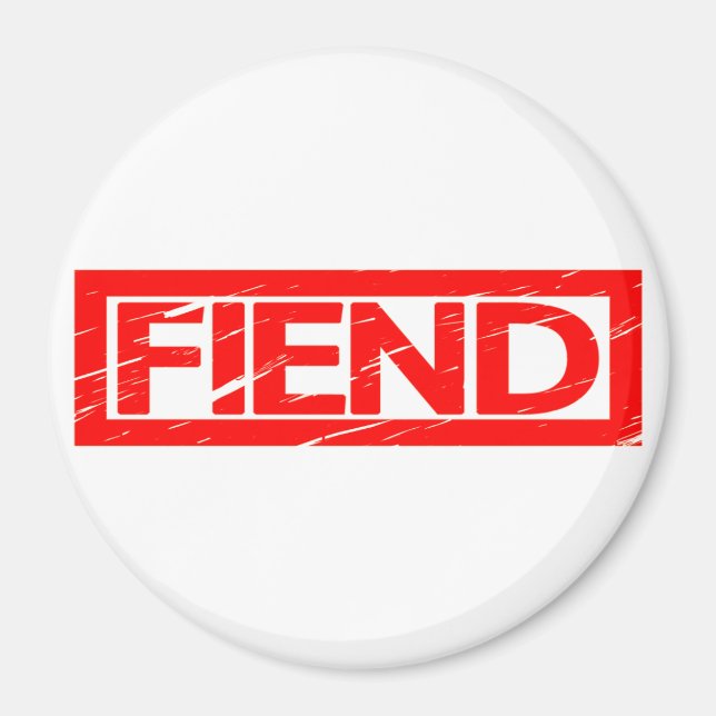 Fiend Stamp Magnet (Front)