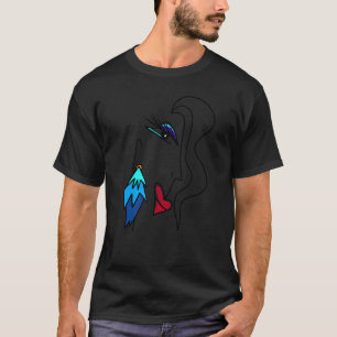 Fierce Abstract Face Artwork 2 T-Shirt