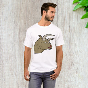 Fierce Angry Bull Head Rustic Wild Animal  T-Shirt