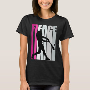 Fierce Baseball Birthday Colourful Base Run Practi T-Shirt