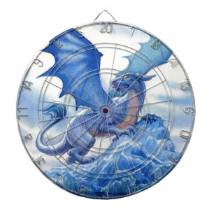 Fierce Blue Dragon Dartboard