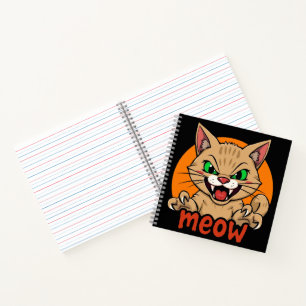 Fierce Cat Notebook