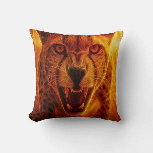 Fierce Cheetah Cushion