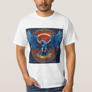 Fierce Crystal Eagle Icon T-Shirt: Unleash T-Shirt