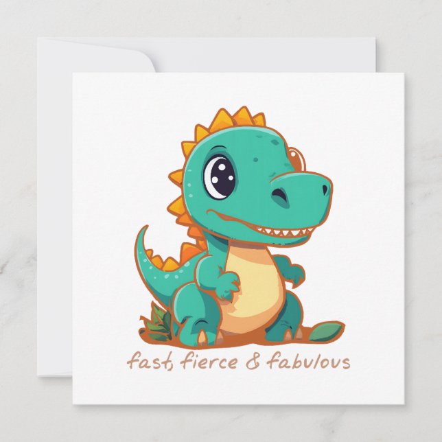 Fierce Dinosaurs (Front)