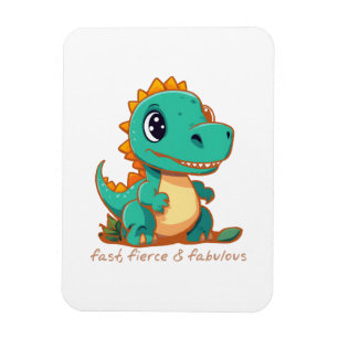 Fierce Dinosaurs Magnet