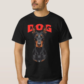 Fierce Doberman Dog T-Shirt – Strong and Elegant G
