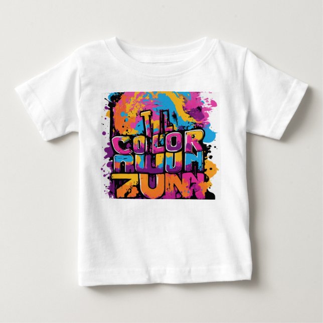 "Fierce Dragon Logo Design" Baby T-Shirt (Front)