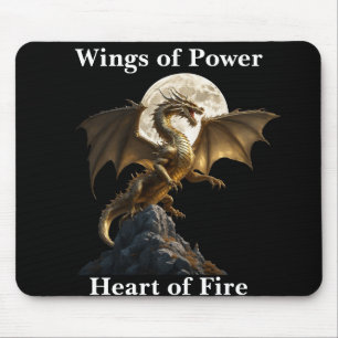 Fierce Dragon Rearing Mouse Mat